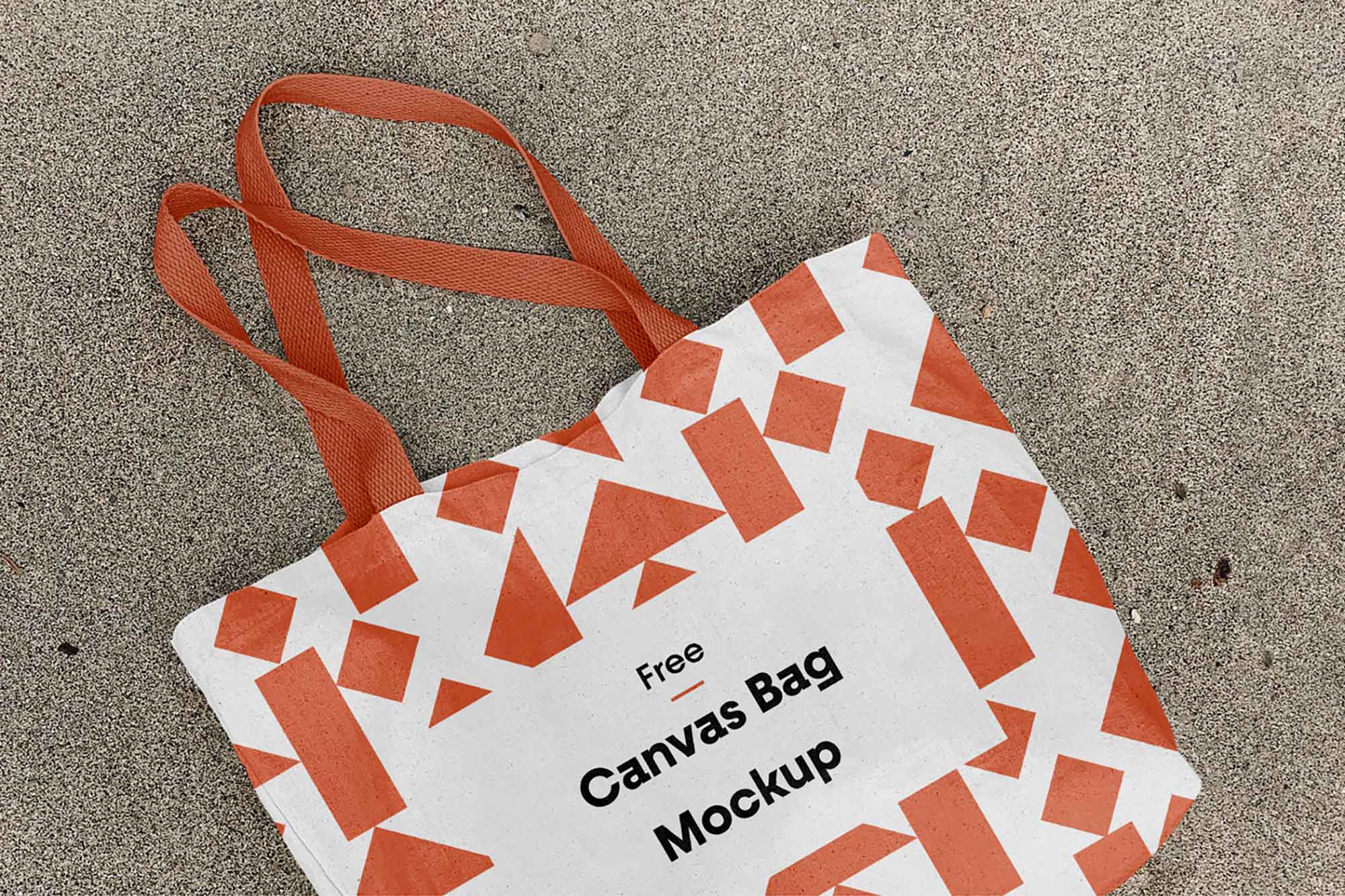 Freebies Mockups: Cotton Canvas Bag Mockup (PSD) Free Download