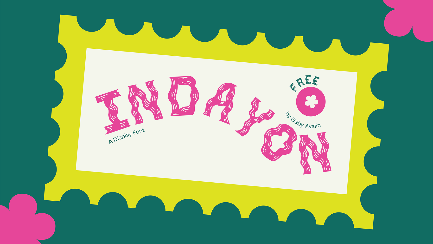 Indayon Modern Display Font Free Download