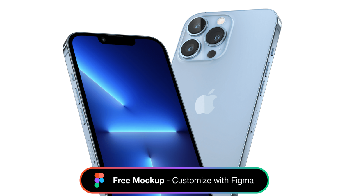 Freebies-Mockups--New-iPhone-13-Free-Figma-Mockup-