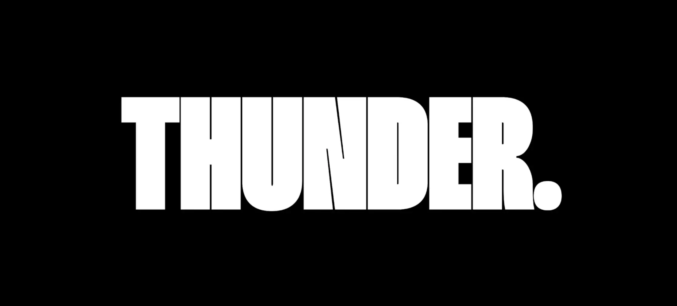 Freebies fonts: THUNDER typeface Variable Font Free Download