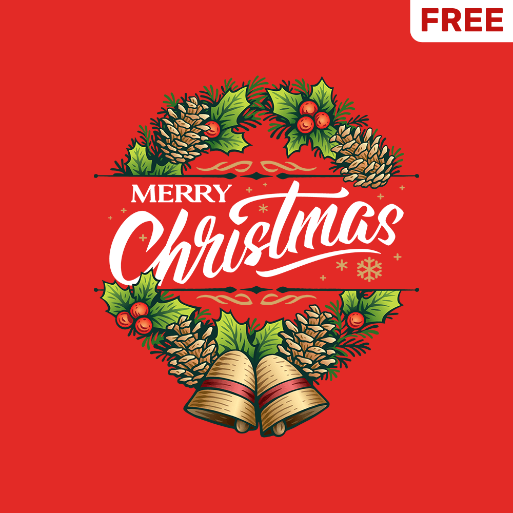 5 Free Vector Christmas Wreath Design Packs to Brighten Your Holiday Season