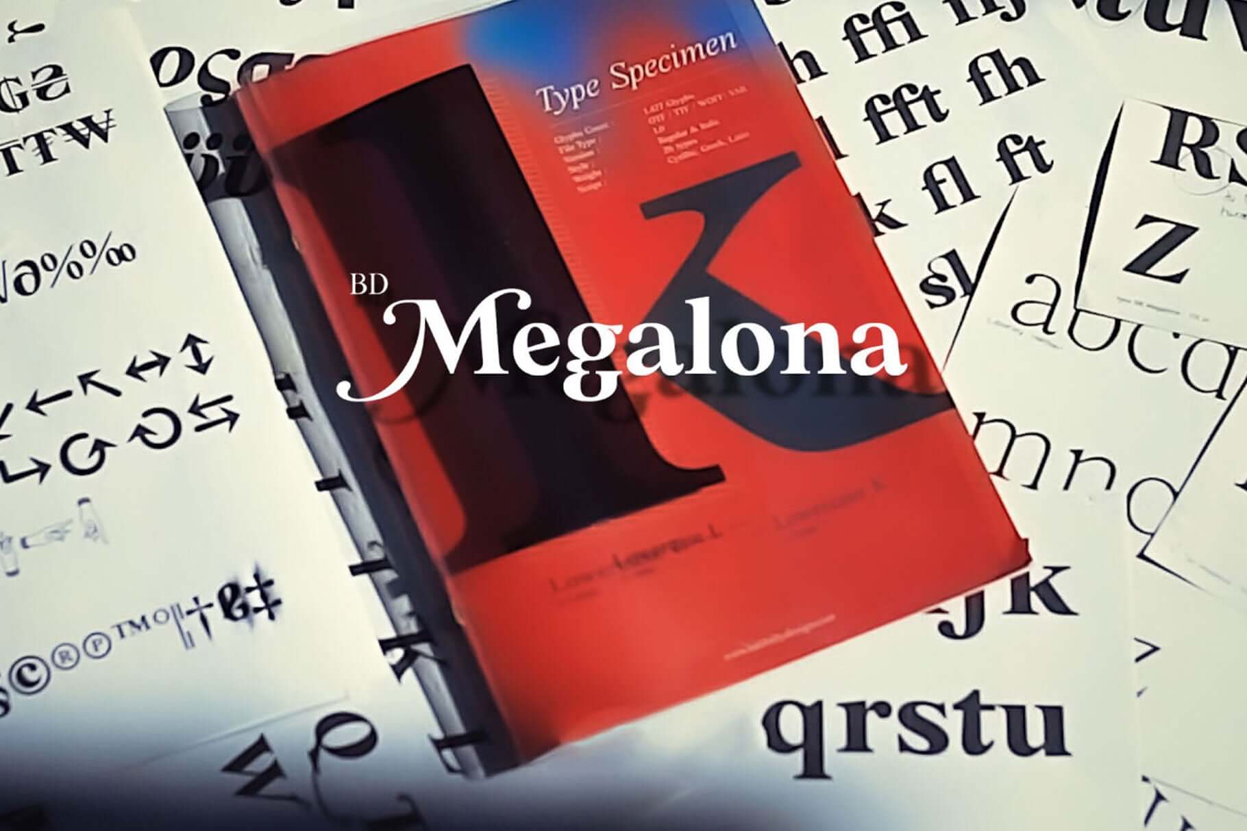 Freebies Fonts: BD Megalona Elegant Old Style Serif Free Download