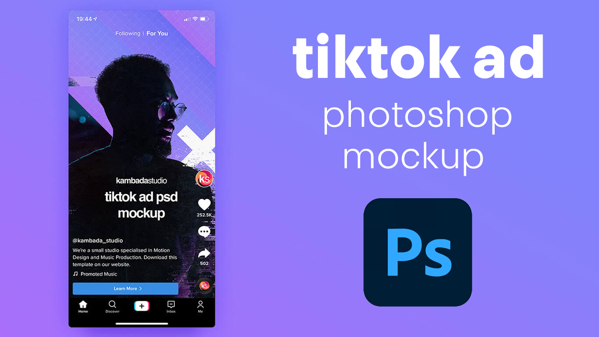 Freebies Mockups: TikTok Ad Mockup Psd File Free Download