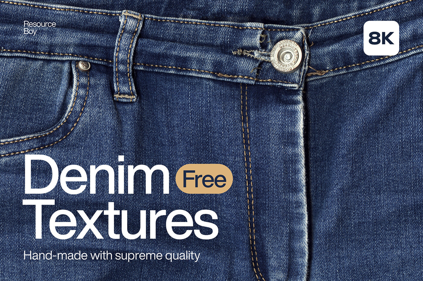 40 Free Denim Textures To Download (8K Resolution)