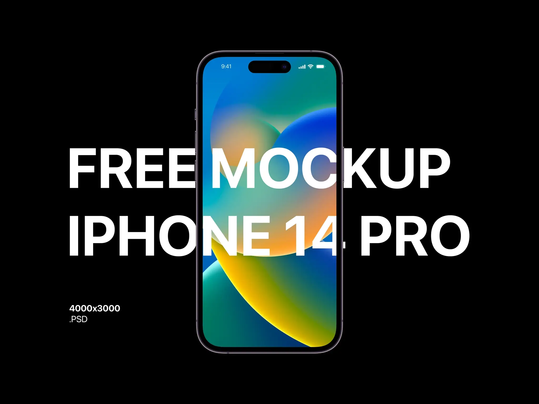 Iphone 14 Pro Free Mockup