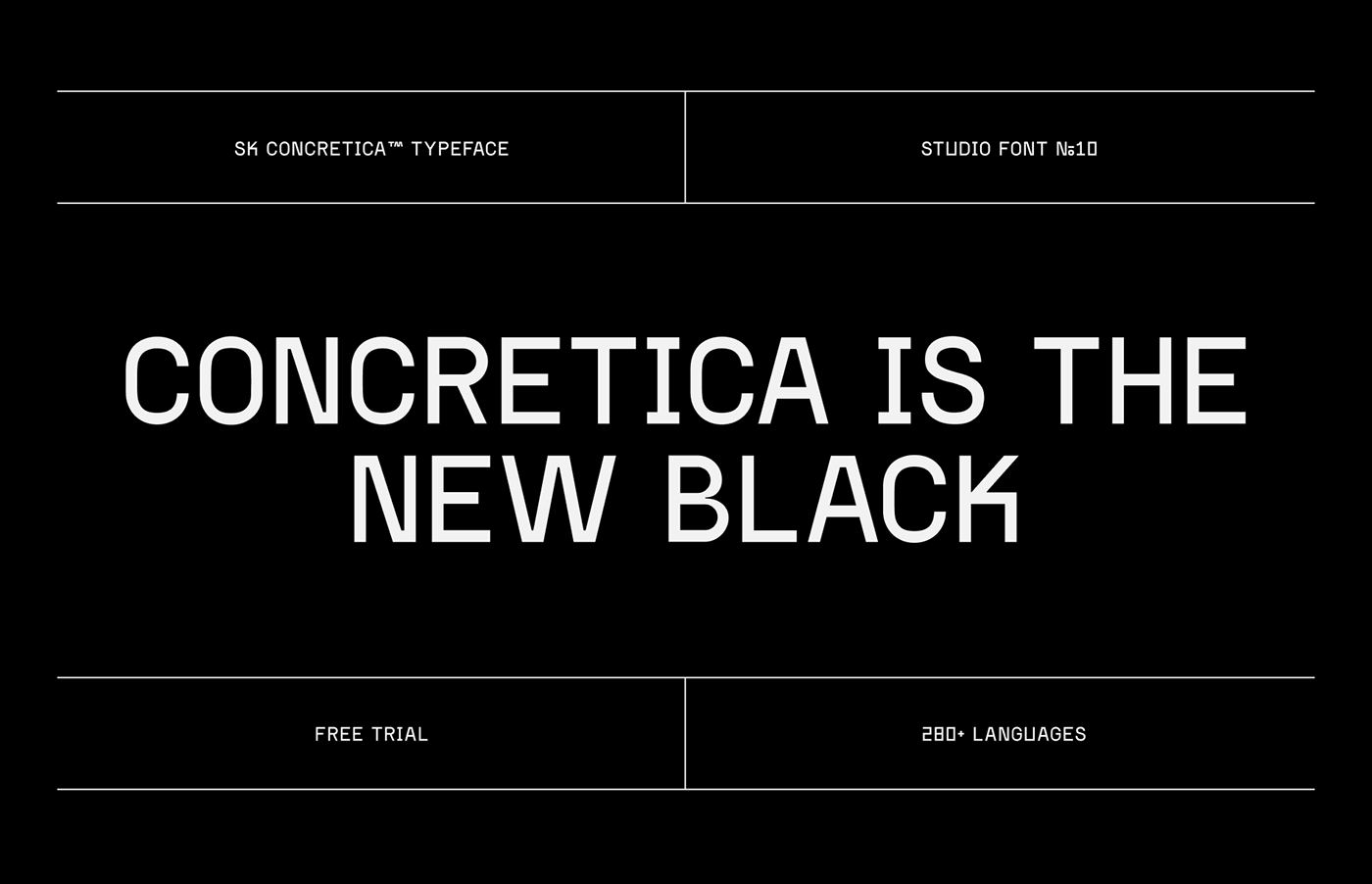 SK Concretica - Font VK (Typeface) Free Download TTF
