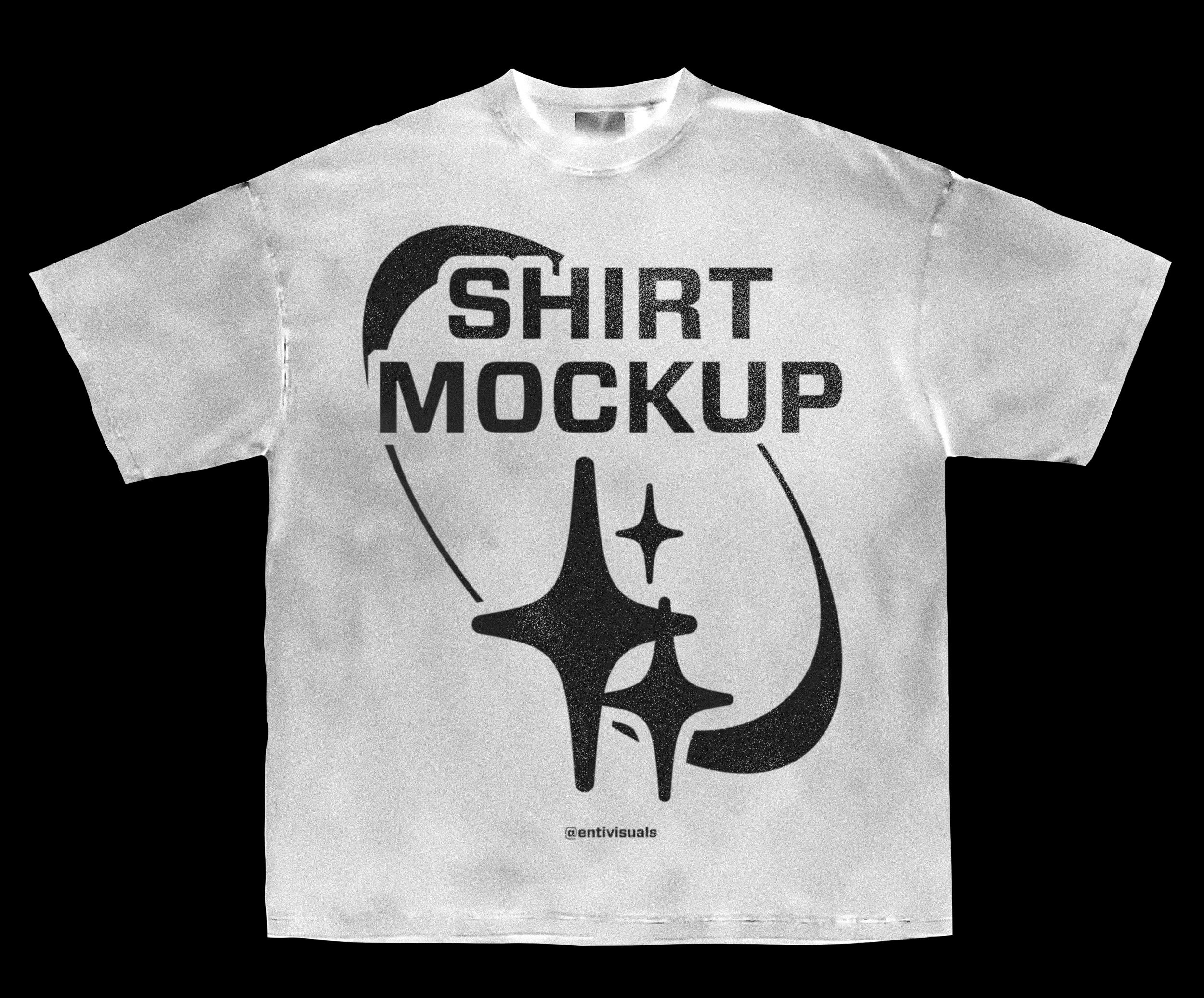 T-shirt Mockup Template PSD Free Download