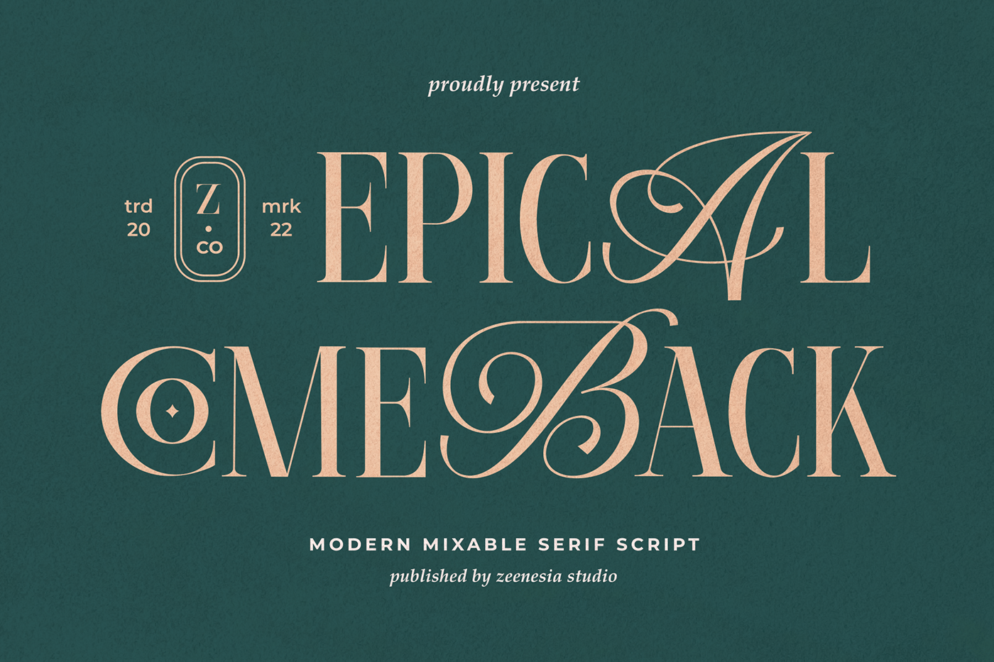 Download Epical Comeback - Modern Display Free Font