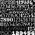 Numerino: A Free Typeface with 16 Styles of Numbers